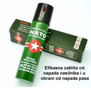 Biber sprej za samoodbranu