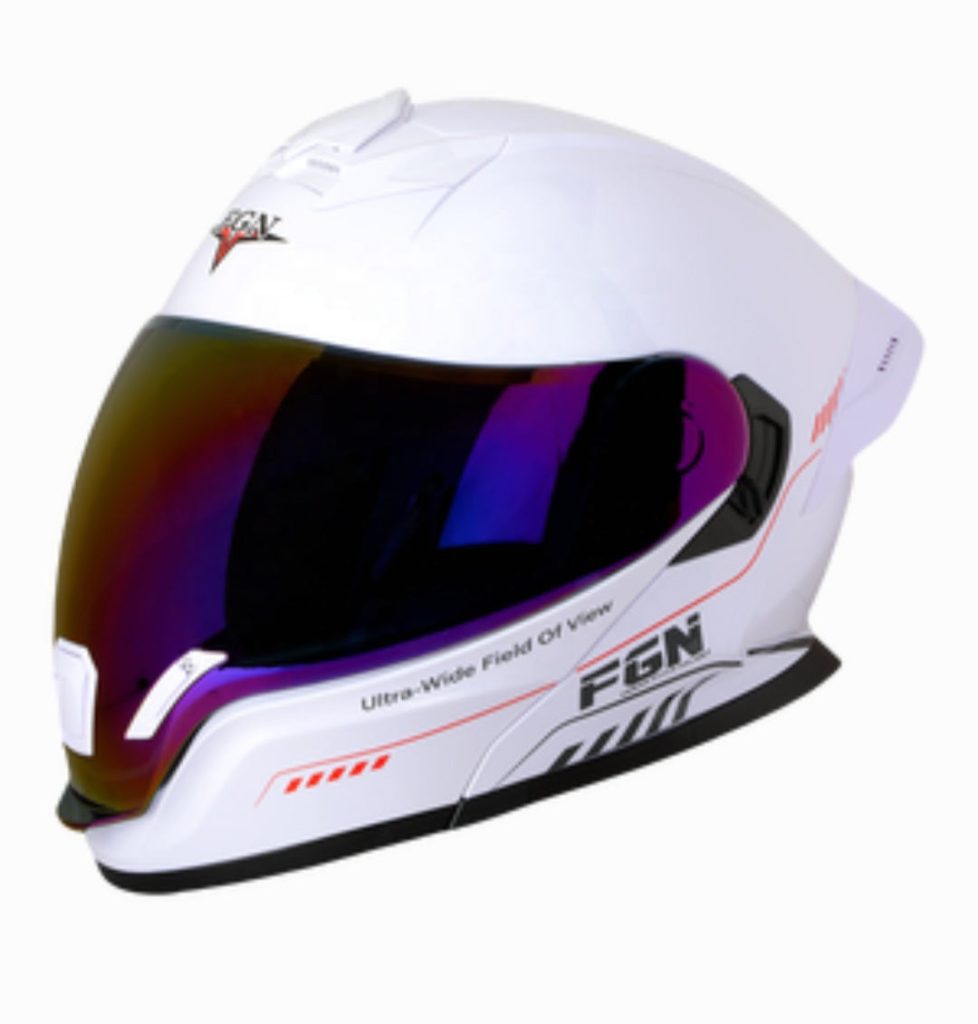Kaciga za motor FGN sa reflektujucim vizirom