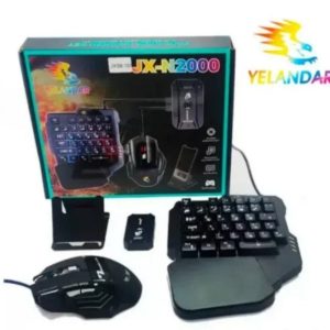 Gejmerski set JX N2000 jednorucna tastatura