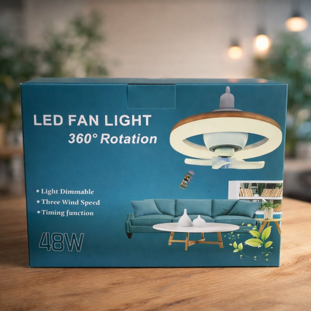 Led plafonjera sa ventilatorom