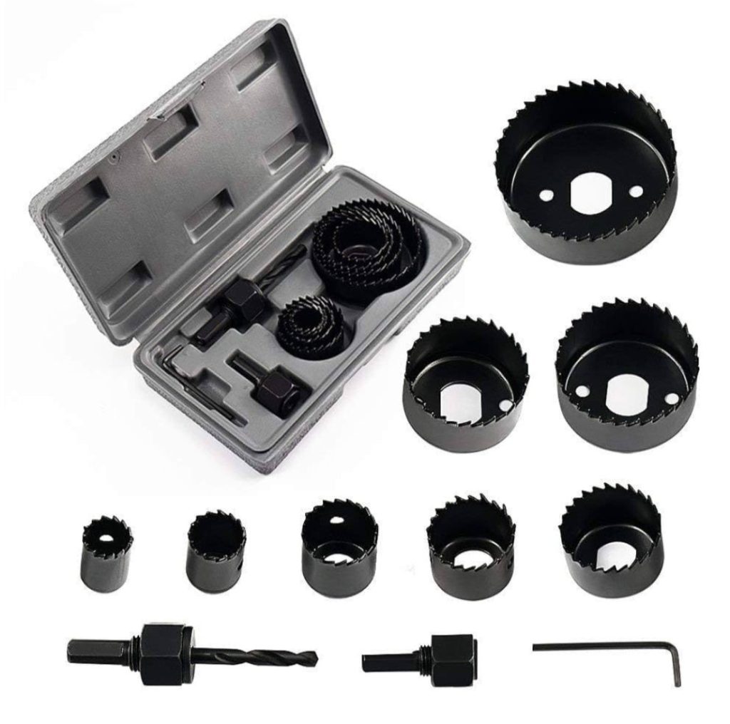 Set kruna za busenje rupa 11 delova -19-64mm