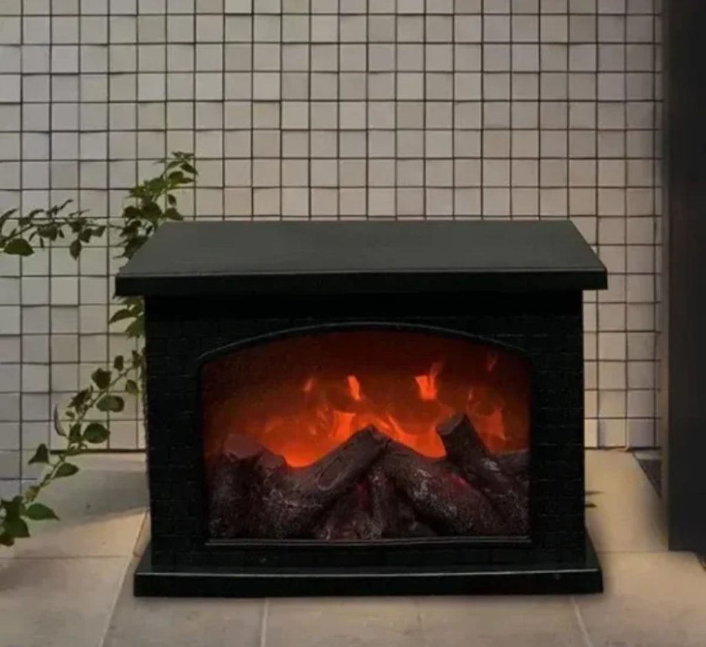 Dekorativni led kamin 33x12x24cm