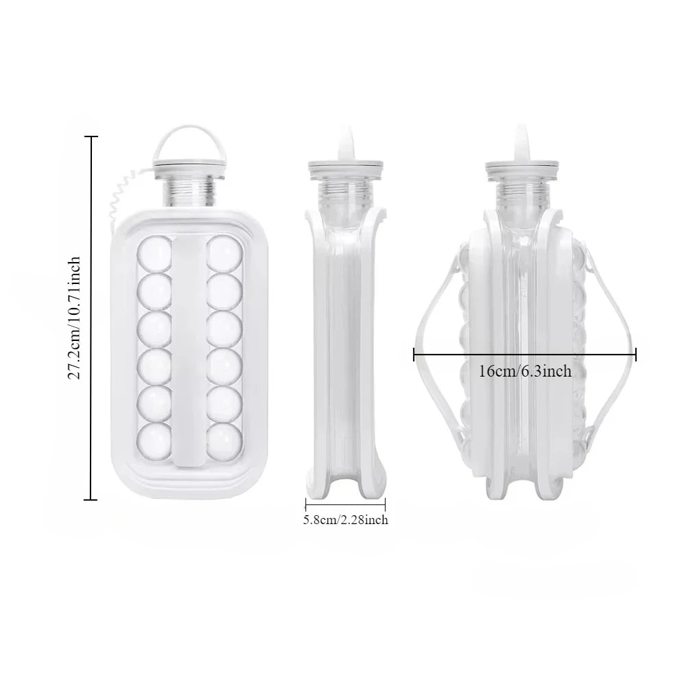 Posuda za led 2u1