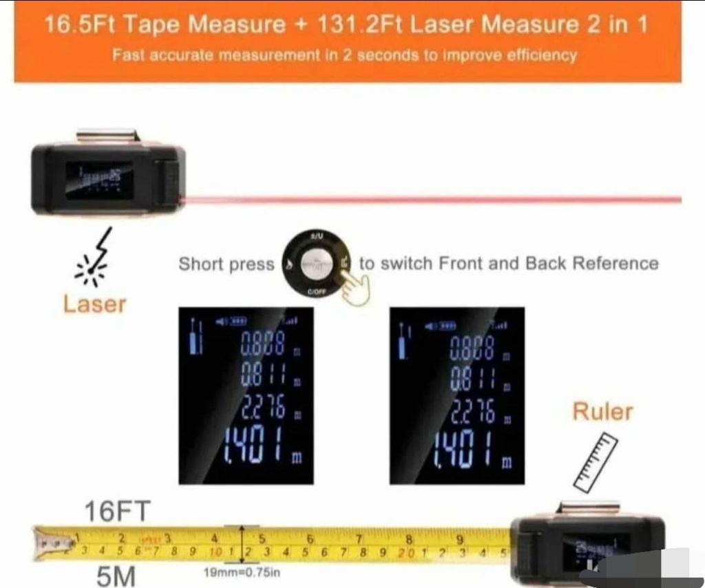 Laserski metar