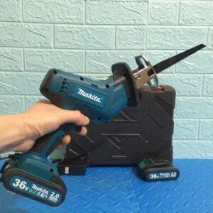 Makita aku testera Lisicarka 36v sa dve baterije + Testere