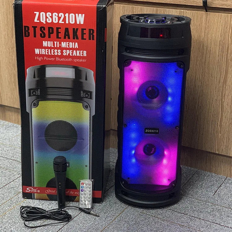 Karaoke bluetooth zvučnik ZQS 6210 + mikrofon
