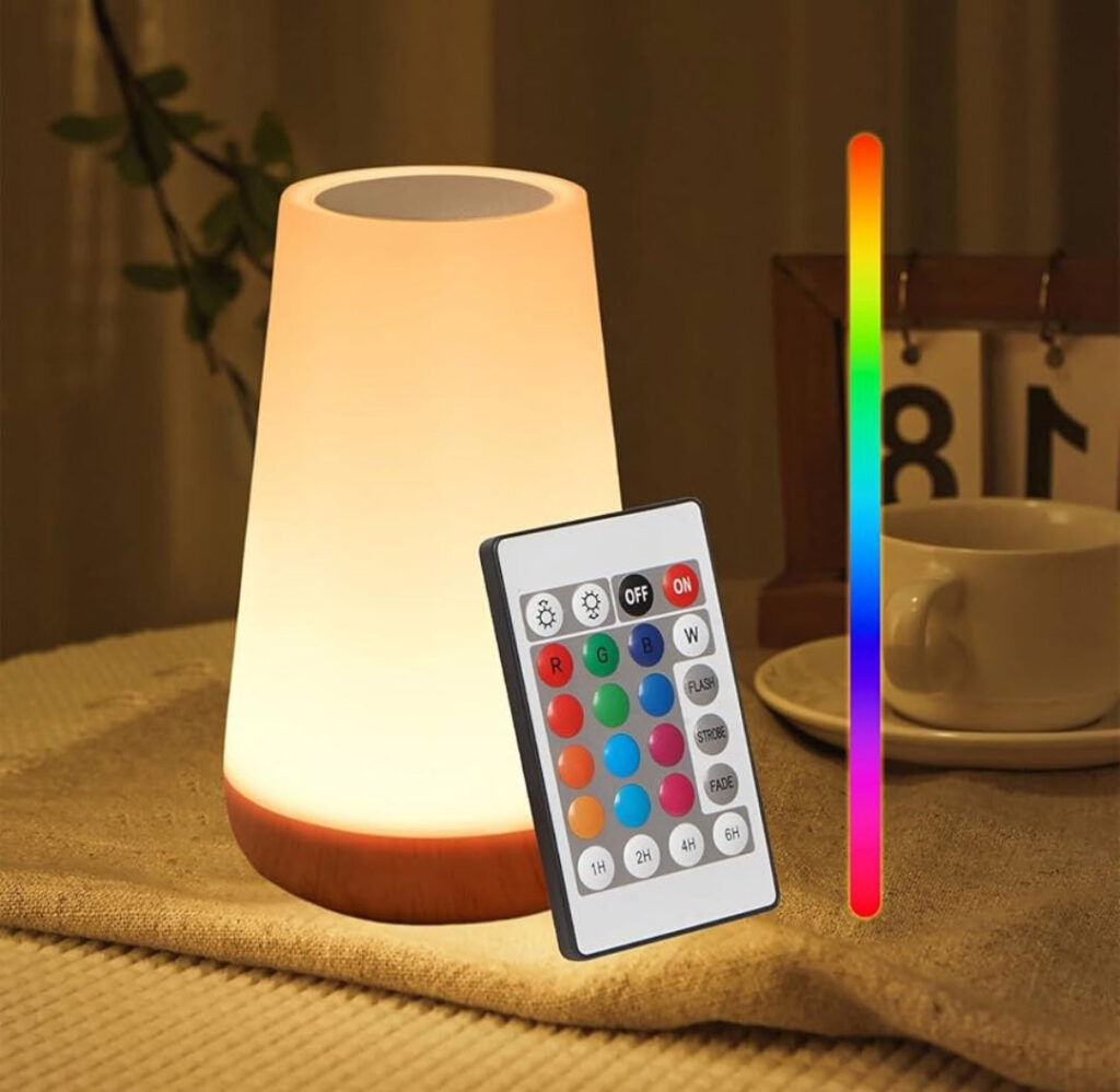 RGB nocna lampa welness 13 boja