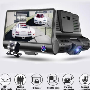 Monitor 4+kamera napred i nazad auto kamera G senzor