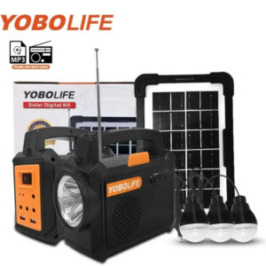 Solarni sistem sa radiom i bluetooth-om sa 3 sijalice