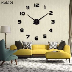 Zidni sat DIY CLOCK -samolepljivi sat