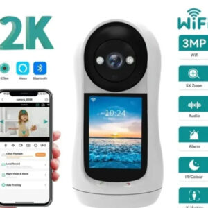 Kamera sa ekranom wifi smart kamera 3mp video poziv