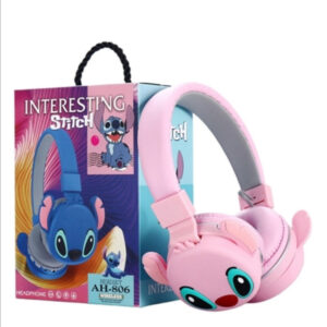 Slusalice decije bluetooth AH-806 STICH roze