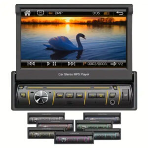 Auto radio na izvlacenje multimedija 1 DIN -7 inca ekran MP5