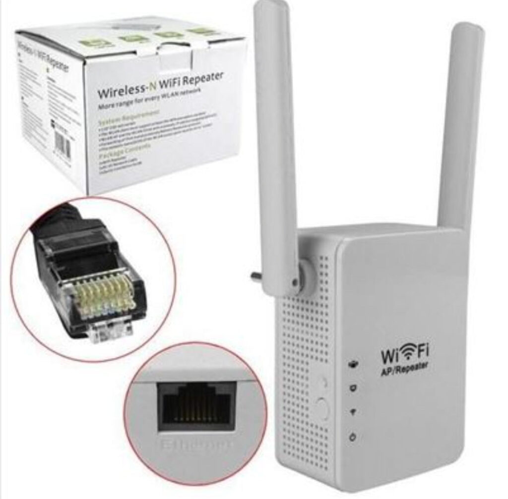 Pojacivac signala WIFI ripiter sa dve antene