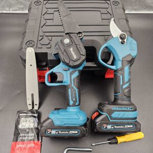 Makita aku set Testera i Makaze 88v dve baterije