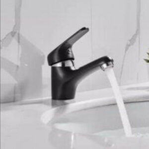 Slavina za lavabo i umivaonik crna