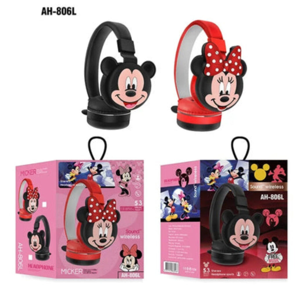 Slusalice bluetooth decije DIZNEY MIKI I MINI MAUS
