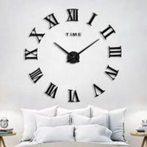 Zidni sat DIY CLOCK samolepljivi