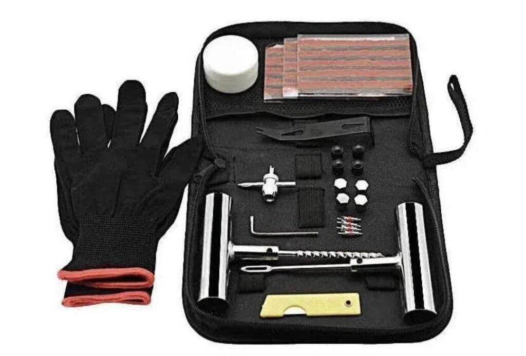 Set za krpljenje guma reparaciju tubeles 37 delova pervoi