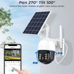 Solarna kamera 4G -PTZ kamera video nadzor