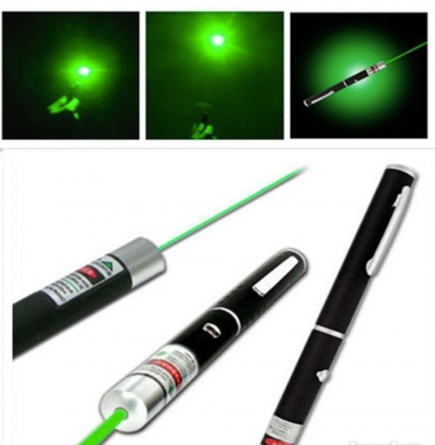 Laser pointer do  5km Zeleni