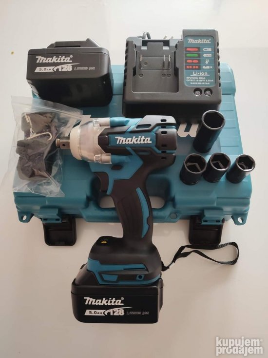 Makita Aku odvijac i srafilica 128v + 5 gedora