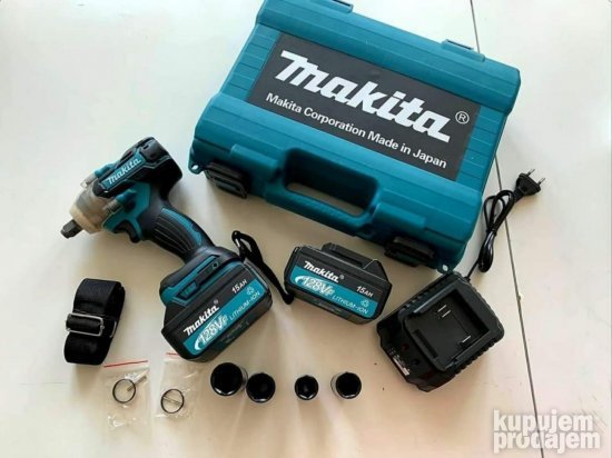 Makita Aku odvijac i srafilica 128v + 5 gedora