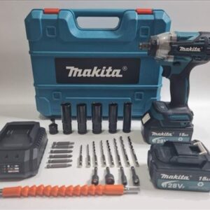 Makita Aku udarni odvijač srafilica 128v + 5 gedora + alat