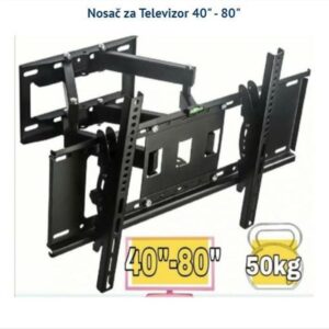 Nosac za televizor zglobni 40 - 70 inča sa dva zgloba