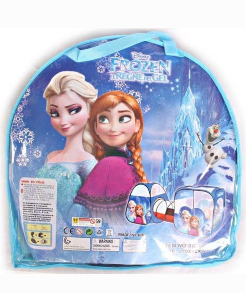 Frozen Elza i Ana šator sa tunelom 3u1 za decu