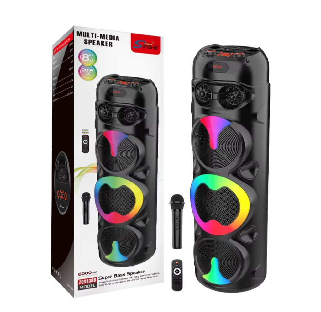 Bluetooth zvucnik ZQS-8309 sa bezicnim mikrofonom