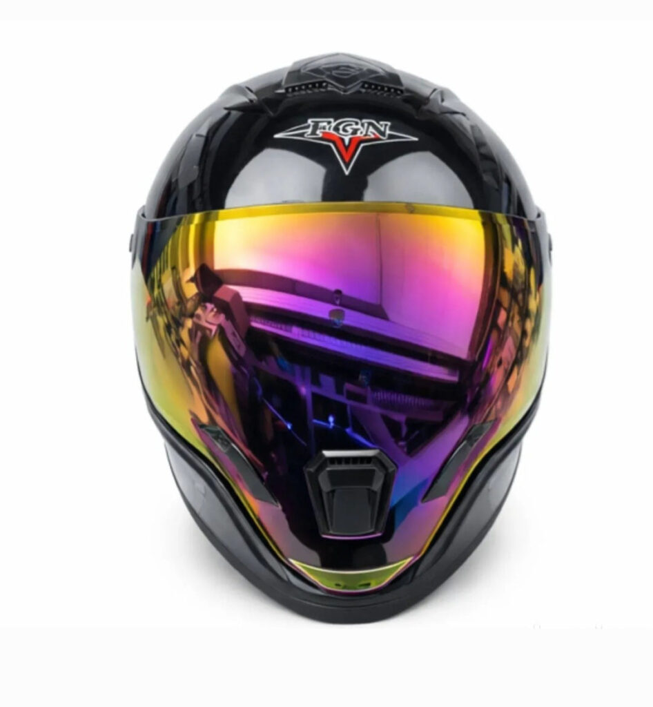 Kaciga za motor FGN sa reflektujucim vizirom