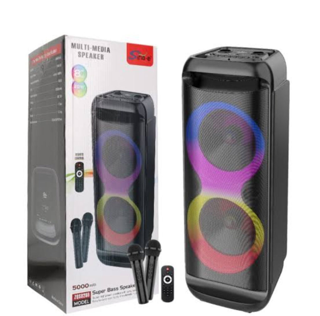 Bluetooth zvucnik karaoke ZQS -8288  sa mikrofonom bezicnim