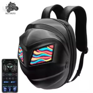 Ranac za motorcikl sa 2 led ekrana