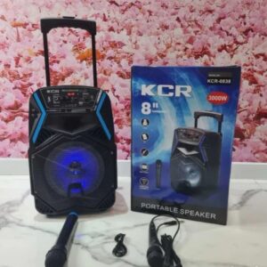 Bluetooth zvucnik karaoke KCR-0838 sa bezicnim mikrofonom