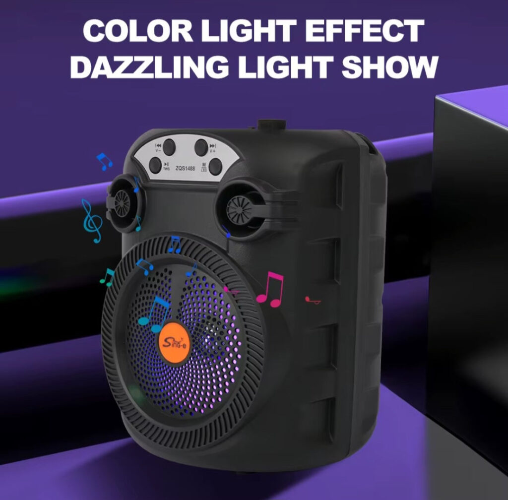 Bluetooth zvucnik karaoke ZQS-1488