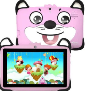 Deciji tablet K-717  sa gumenom maskom roze