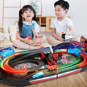 Trkacka staza u boxu CARS automobili +2 autica