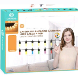Sijalice 10kom set -RGB CIAOBOSI TX-8981