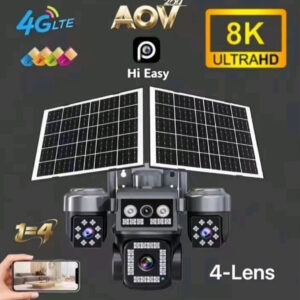Kamera solarna sa 4 sociva 4G -WIFI HD ultra