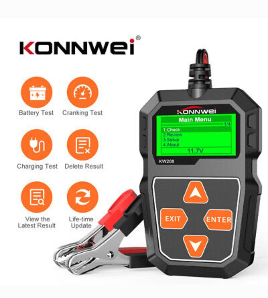 Tester akumulatora za auto Konvei KW -208