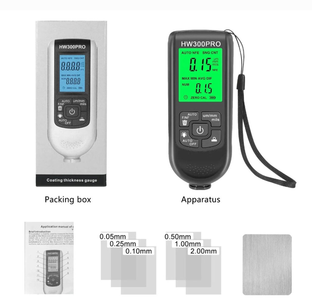 Merac debljine farbe HW -300PRO