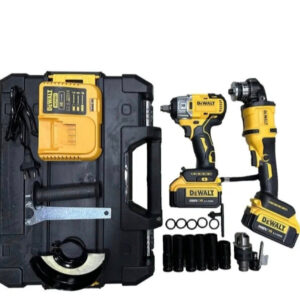 Dewalt set aku odvijac udarni +srafilica  +  brusilica 128v 3u1