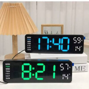 Digitalni zidni i stoni sat led