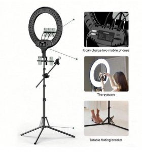 Ring light svetlo za slikanje i šminkanje 22 inca 56cm