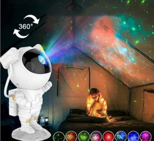 Lampa zvezdano nebo Galaxy projektor Astronaut