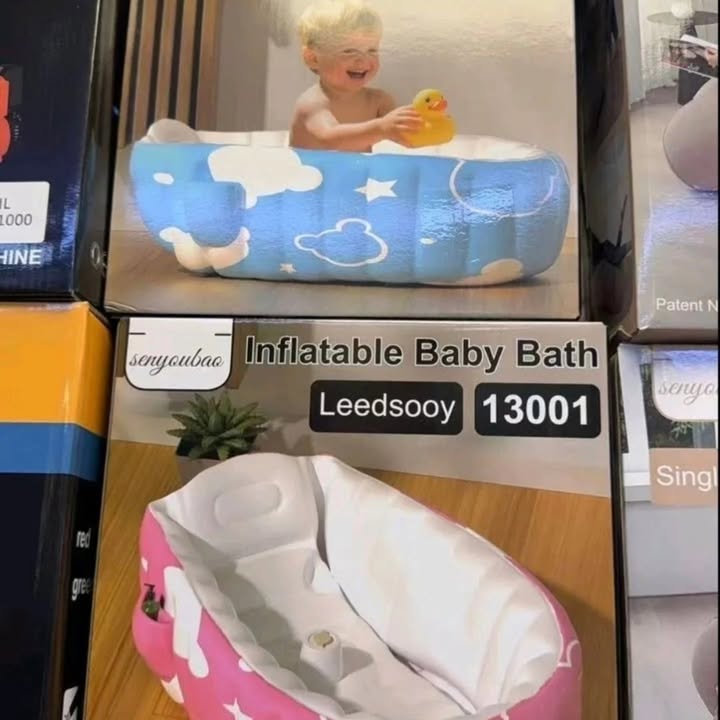 Kadica za bebe na naduvavanje - prenosiva (0-3 god)