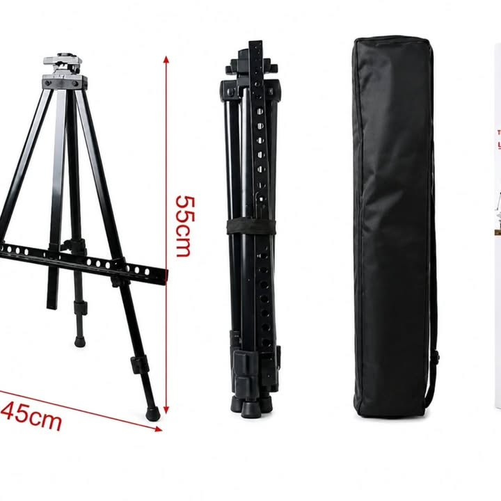 Podesivi slikarski štafelaj - tripod stalak sa torbom