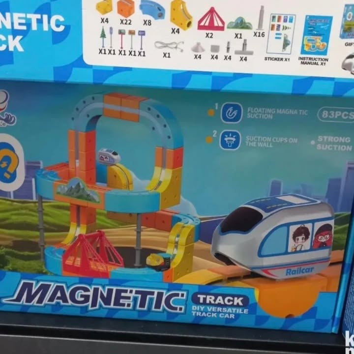 DIY magnetna staza - edukativni set voz (STEM igračka)