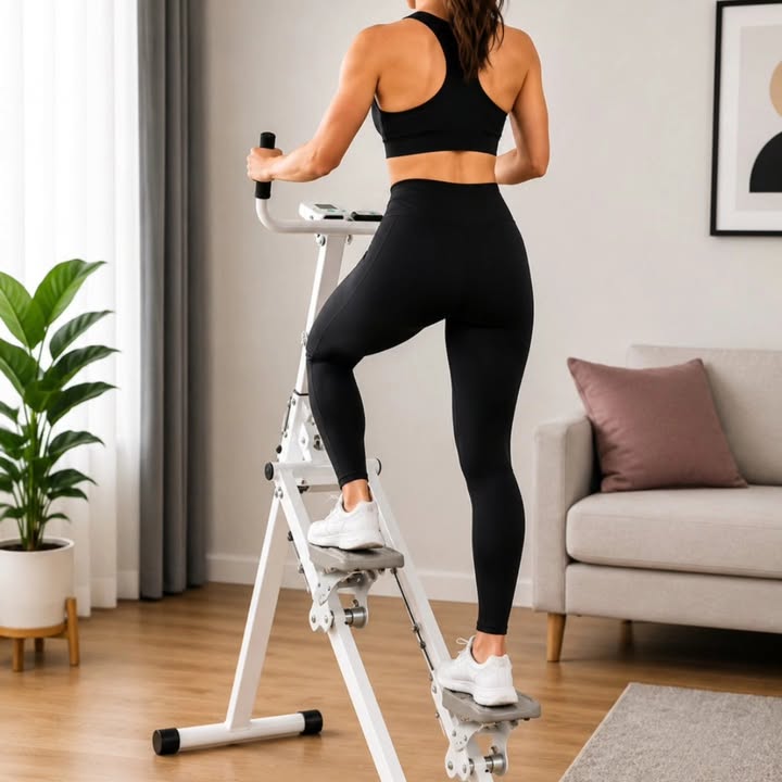Vertical Climber steper sa LCD displejom - sklopivi